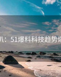独家深扒：51爆料科技趋势爆火秘诀