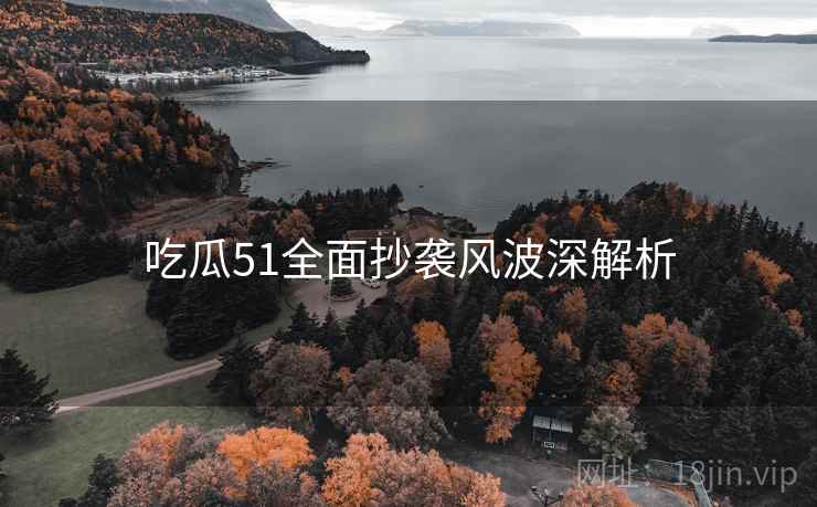 吃瓜51全面抄袭风波深解析