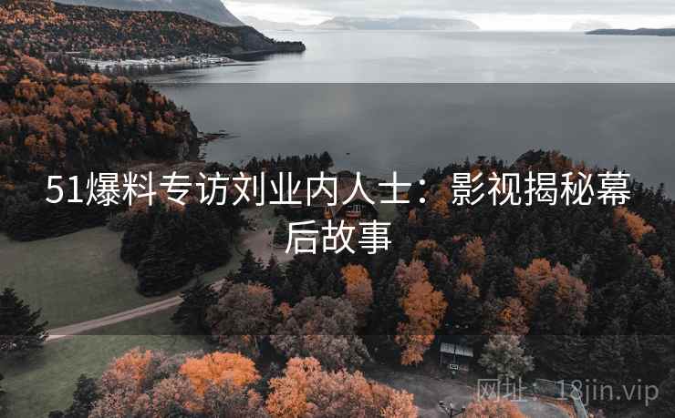 51爆料专访刘业内人士：影视揭秘幕后故事