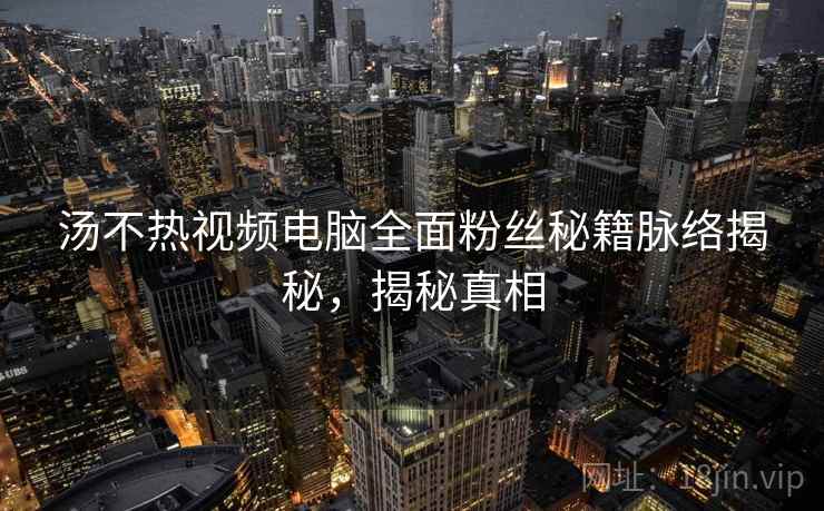 汤不热视频电脑全面粉丝秘籍脉络揭秘，揭秘真相