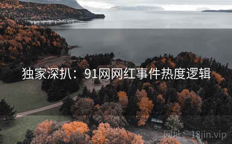 独家深扒：91网网红事件热度逻辑